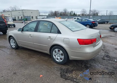 2009 Hyundai Sonata Gls z USA, uszkodzony, nr VIN 5NPET46C29H428397